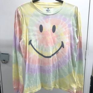 Smiley face long sleeve
